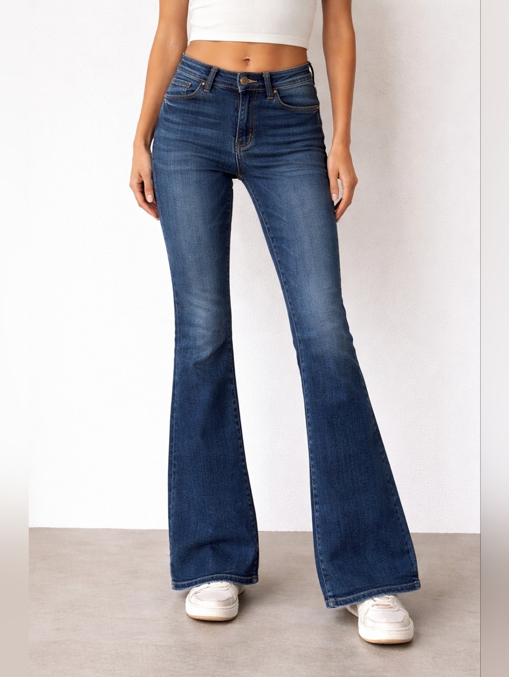 NWT Vigoss Jagger Boot Cut Mid Rise Stretch Denim Jeans Womens 29" x 31"